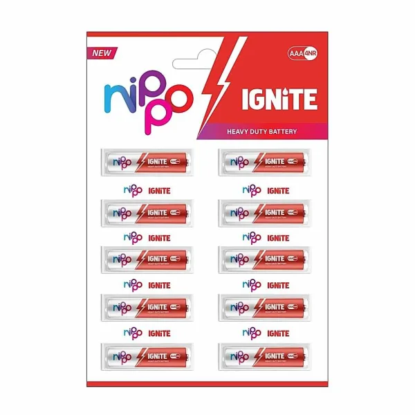 Nippo Ignite 4NR AAA Battery Cell - 10 Pieces