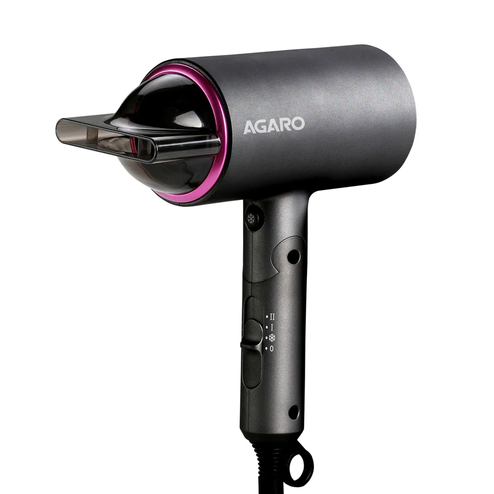 Agaro HD-1214 Hair Dryer - 1400 Watts (Black)