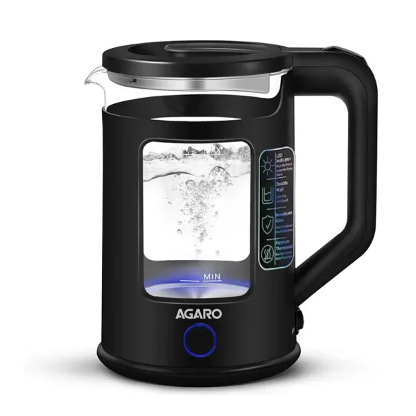 Agaro Galaxy Electric Kettle - 1.5 L (Black)