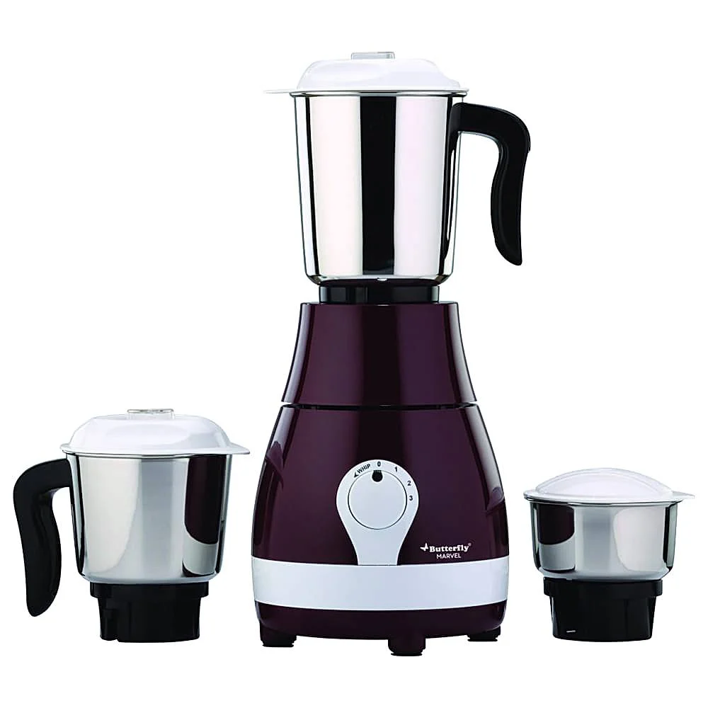 Butterfly Marvel Mixer Grinder (3 Jars) - 500 W
