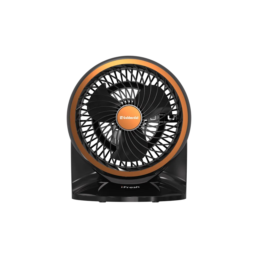Goldmedal i-Fresh 2 In 1 Electric Personal Fan 230mm - Black