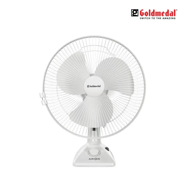 Goldmedal Air On 2 in 1 Personal Fan 230mm - White