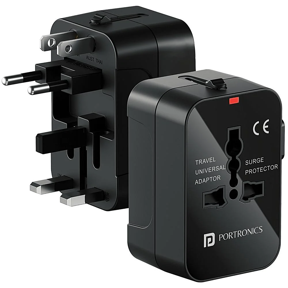 Portronics Juicemate Universal Travel Adaptor 20W