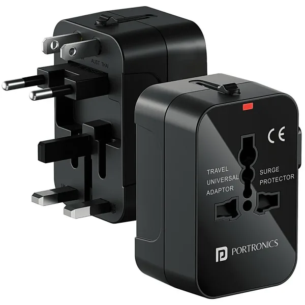 Portronics Juicemate Universal Travel Adaptor 20W