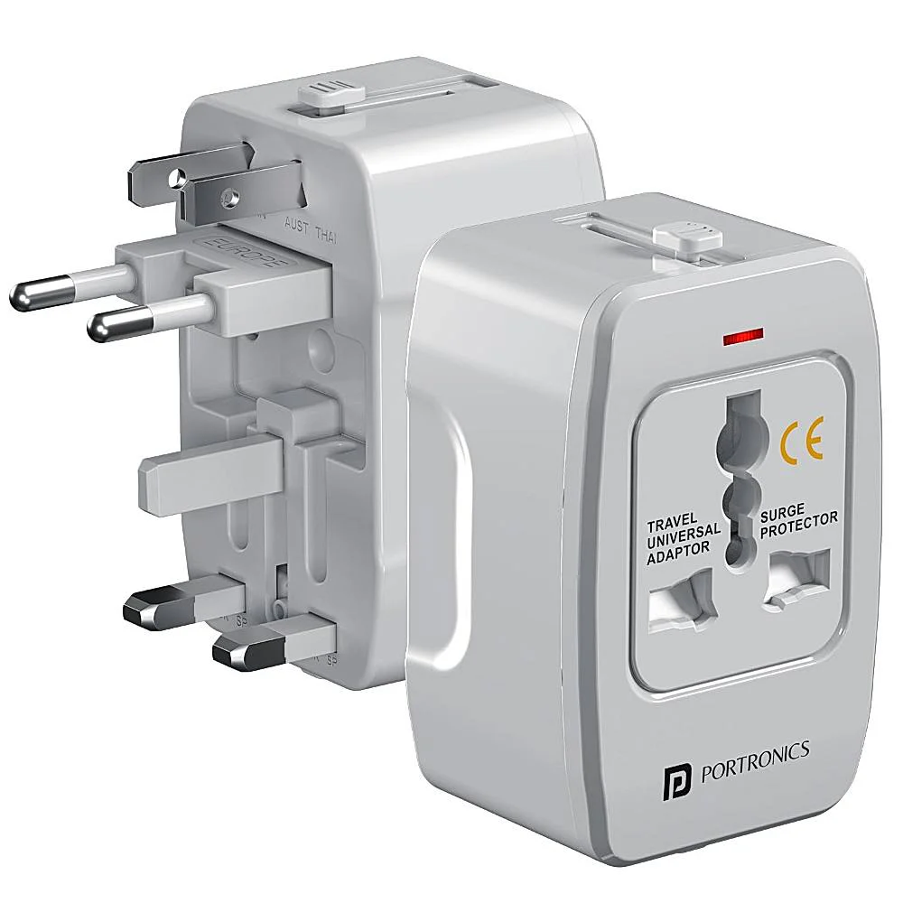 Portronics JuiceMate 3 Travel Adaptor