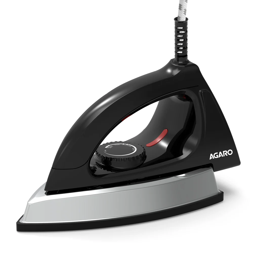 Agaro Regal Heavy Weight Electric Dry Iron - Black