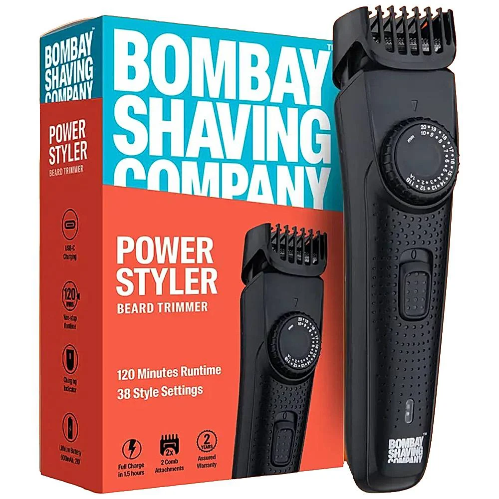 Bombay Shaving Company Power Styler Mens Beard Trimmer