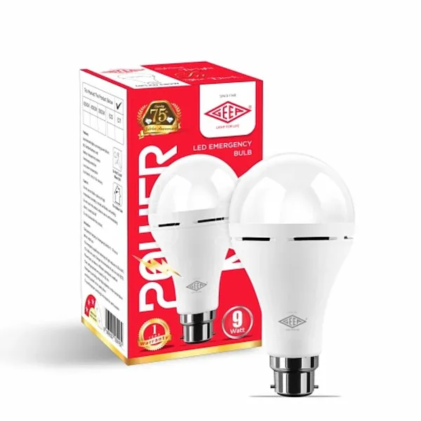 Geep Power Max 9 W Rechargeable Emergency Inverter Bulb