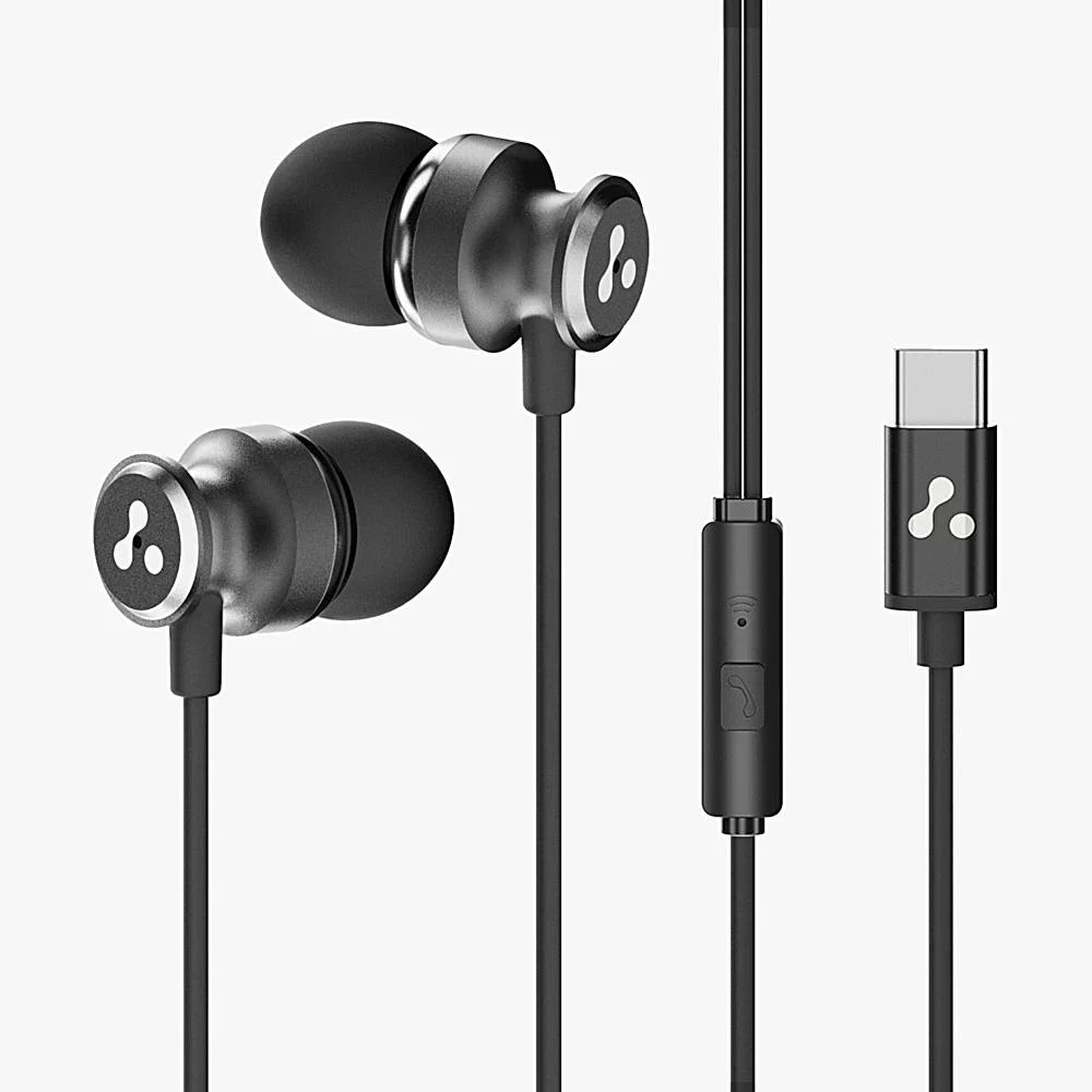 Ambrane Beatz T03 wired Earphone (Black)
