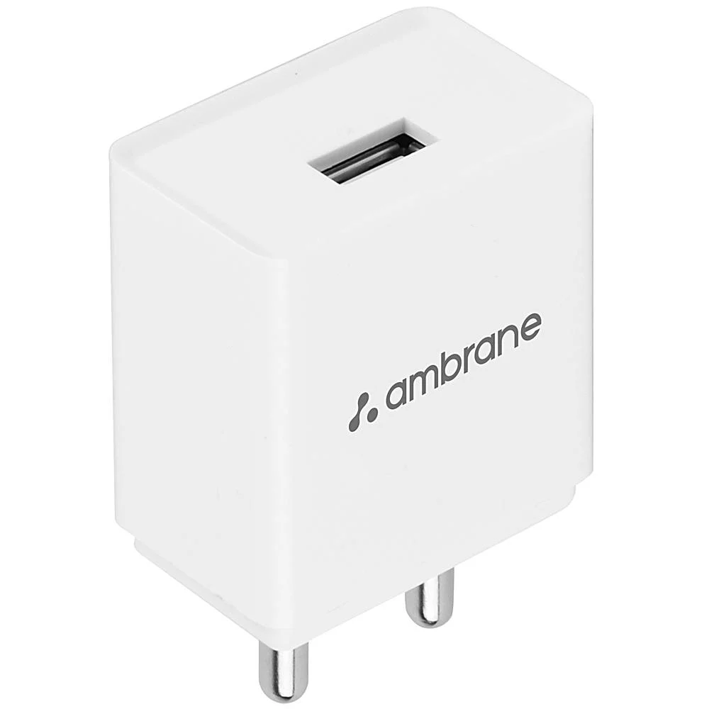 AMBRANE AWC-47M WALL CHARGER WITH MICRO CABLE (White)