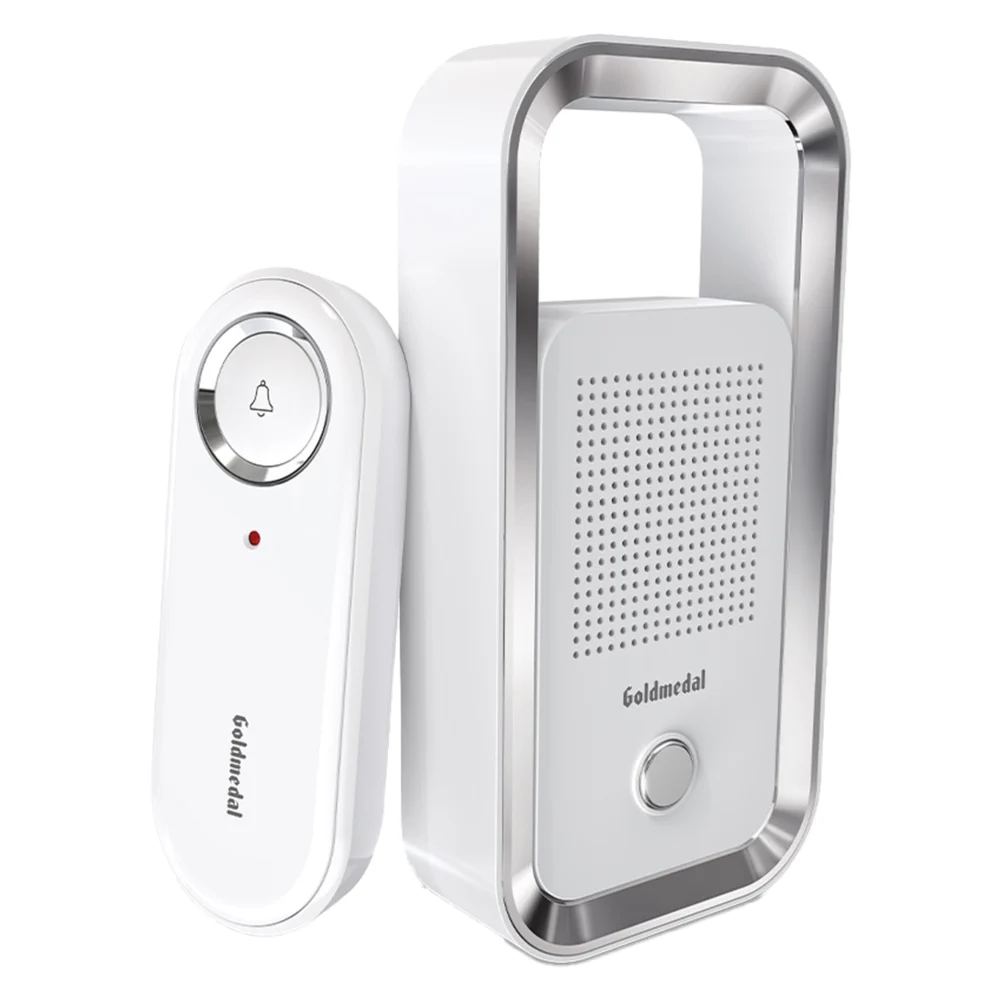 Goldmedal Ultra Wireless Plug-in Doorbell with Remote (White)