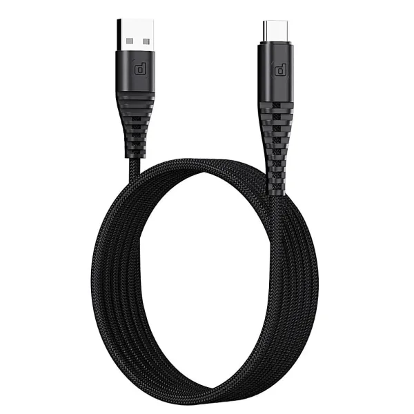 Dubstep Blaze Ultra 30W Type-C Fast Charging Cable -1M (Black)