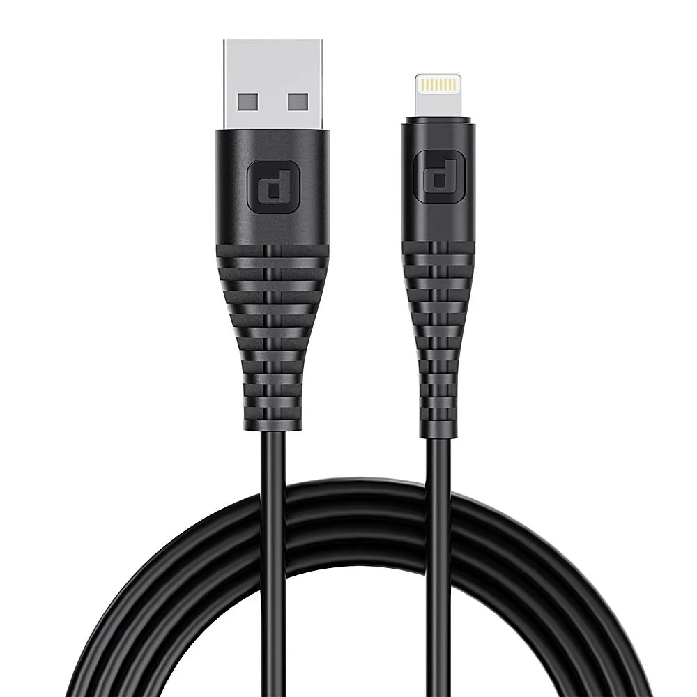 Dubstep Blaze Stellar 20W Lightning Fast Charging Cable (Black)