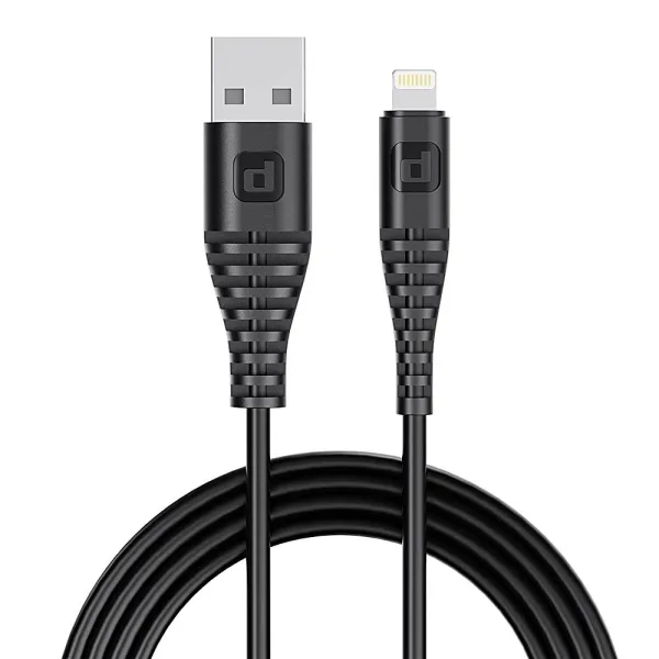 Dubstep Blaze Stellar 20W Lightning Fast Charging Cable (Black)
