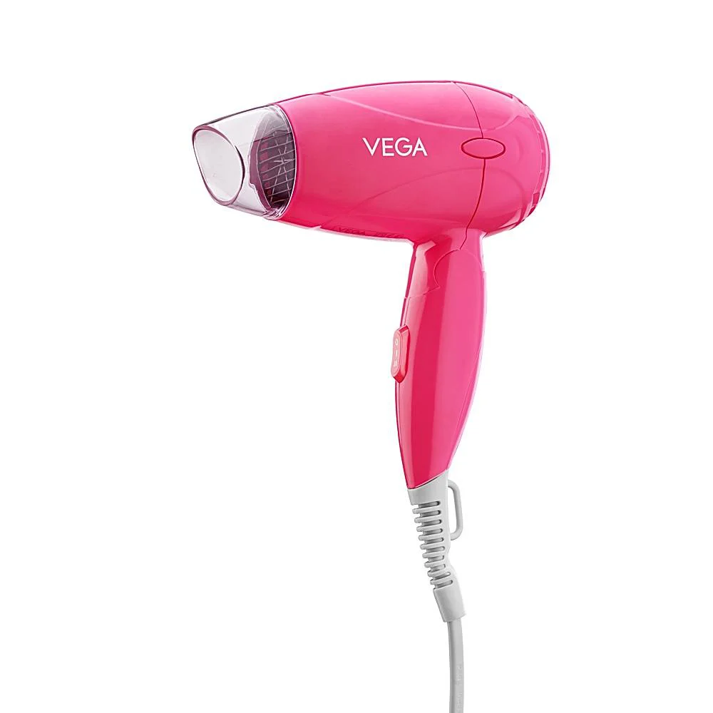 Vega VHDH-33 Travel-Pro 1200W Hair Dryer (Pink)