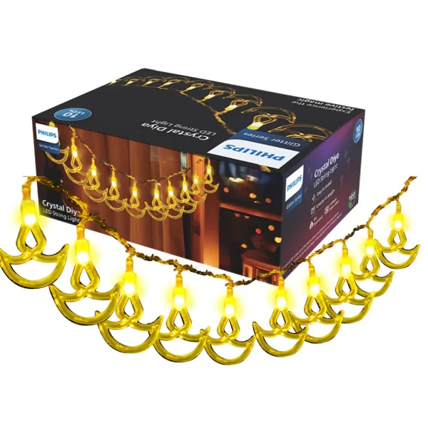 Philips Crystal Diya 10LED String Light (Warm White) - 4 Meter