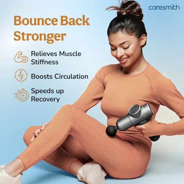 Caresmith Charge Active Massage Gun (Grey)