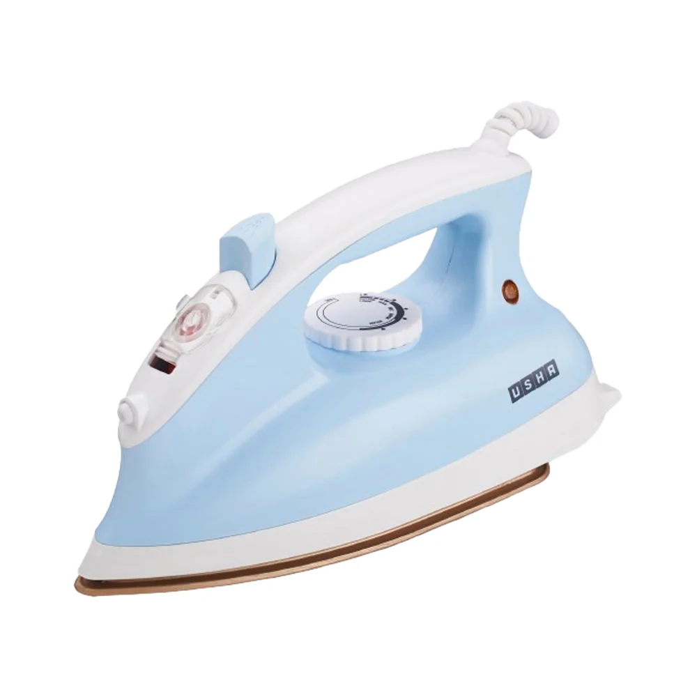 Usha Goliath Spraytech 1200 W Dry Iron (Blue & White)