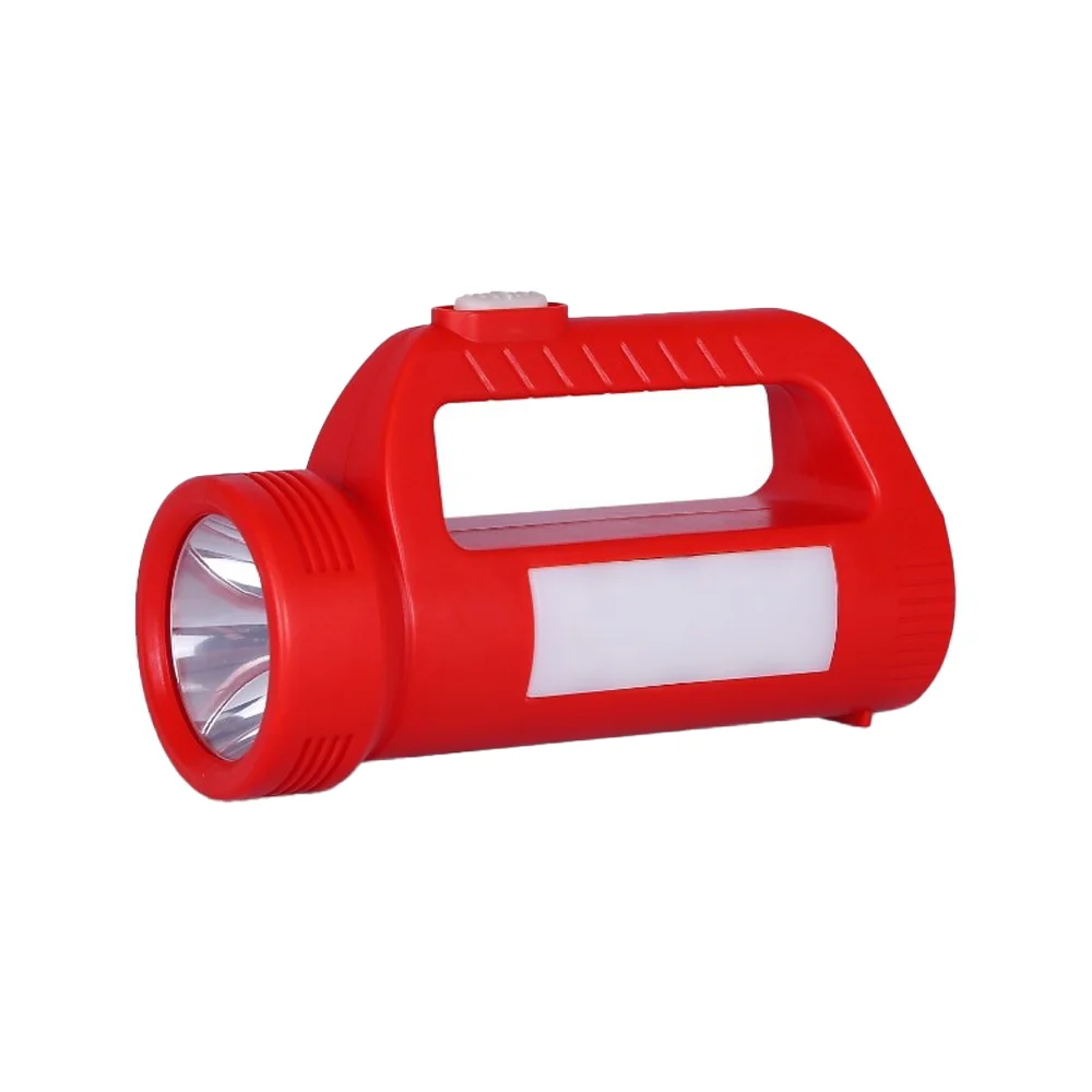 Nippo Mini Chamak 3W Li-Ion Rechargeable Led Torch (Red)