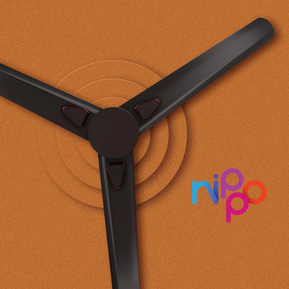 Nippo Vayou 1200mm Power Bldc Fan with Remote (Smokey Brown)