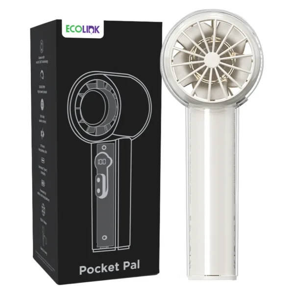 Ecolink By Philips Pocket Pal Mini Fan (Beige)