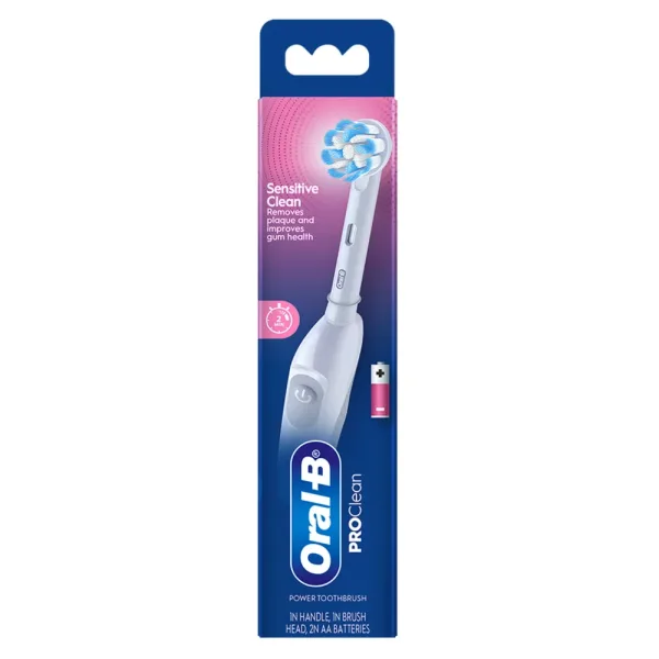 Oral B Pro Clean Battery Electric Toothbrush (White)