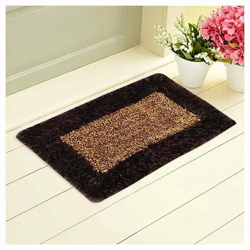 Elegant Weavers Primier Rug Doormat (Brown & Beige) - 40x60 cm