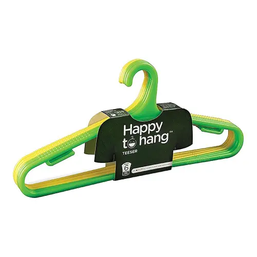 Happy To Hang Teeser Hangers Yellow & Green