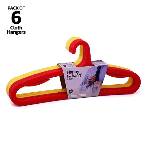 Happy To Hang Officio Hangers Red & Yellow