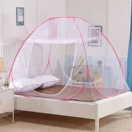 Foldable & Portable Mosquito Net For Double Bed (King Size)