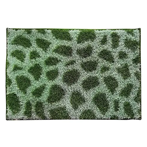 Athom Living Micro Printed Bath Mat (17) - 38 X 58cm