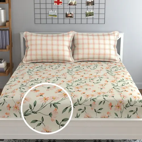 Mafatlal Luxe Lilac Double Bedsheet (19)