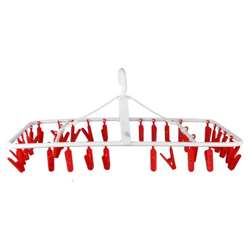 Happy Family Square Easy Dry - 32 Clips (Red)