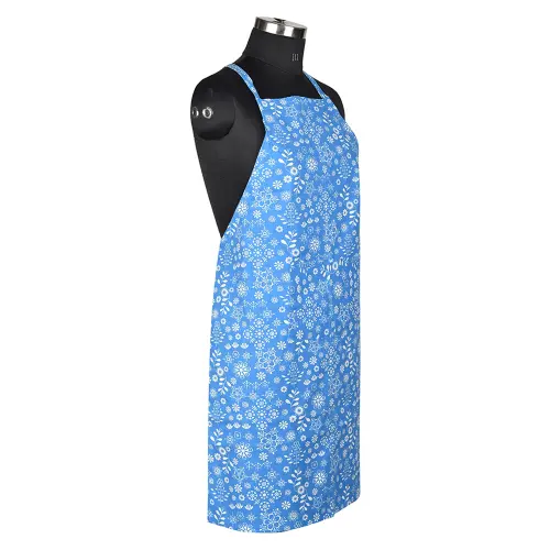 Sevenstar Cotton Kitchen Apron - Blue