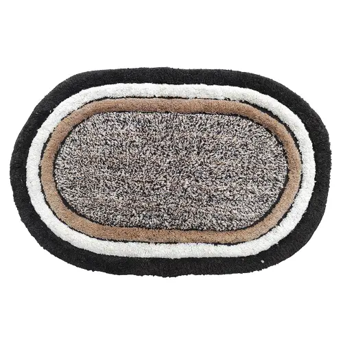 Elegant Weavers Oak Oval Door Mat Brown - 40x60 cm