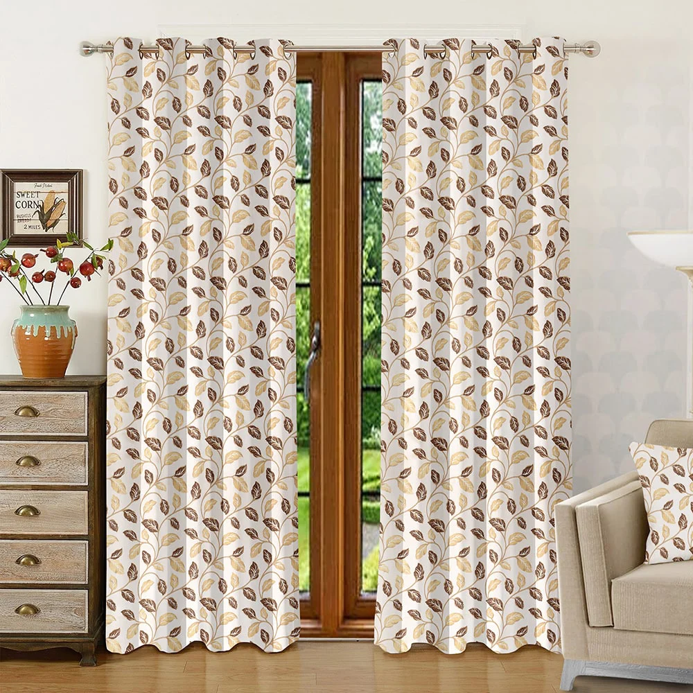 Shanplus Capricon Door Curtain (Coffee) 112 x 210 cm