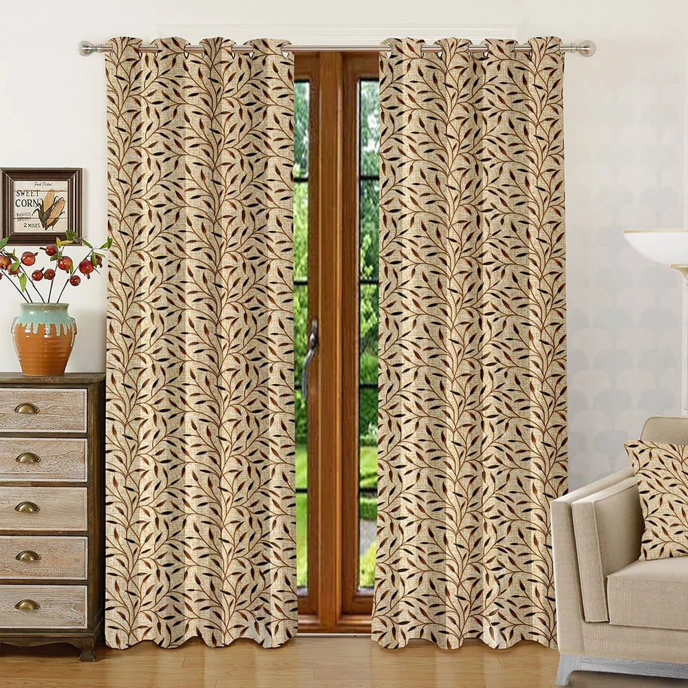 Shanplus Jazz Door Curtain (Coffee) 112 x 210 cm