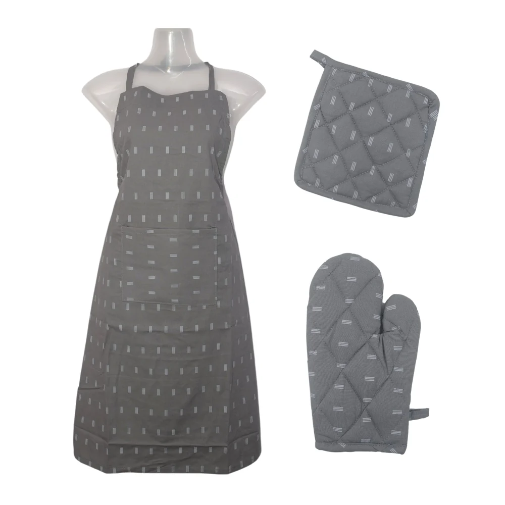 VAA Kitchen Utility Set (Grey) - Set Of 3