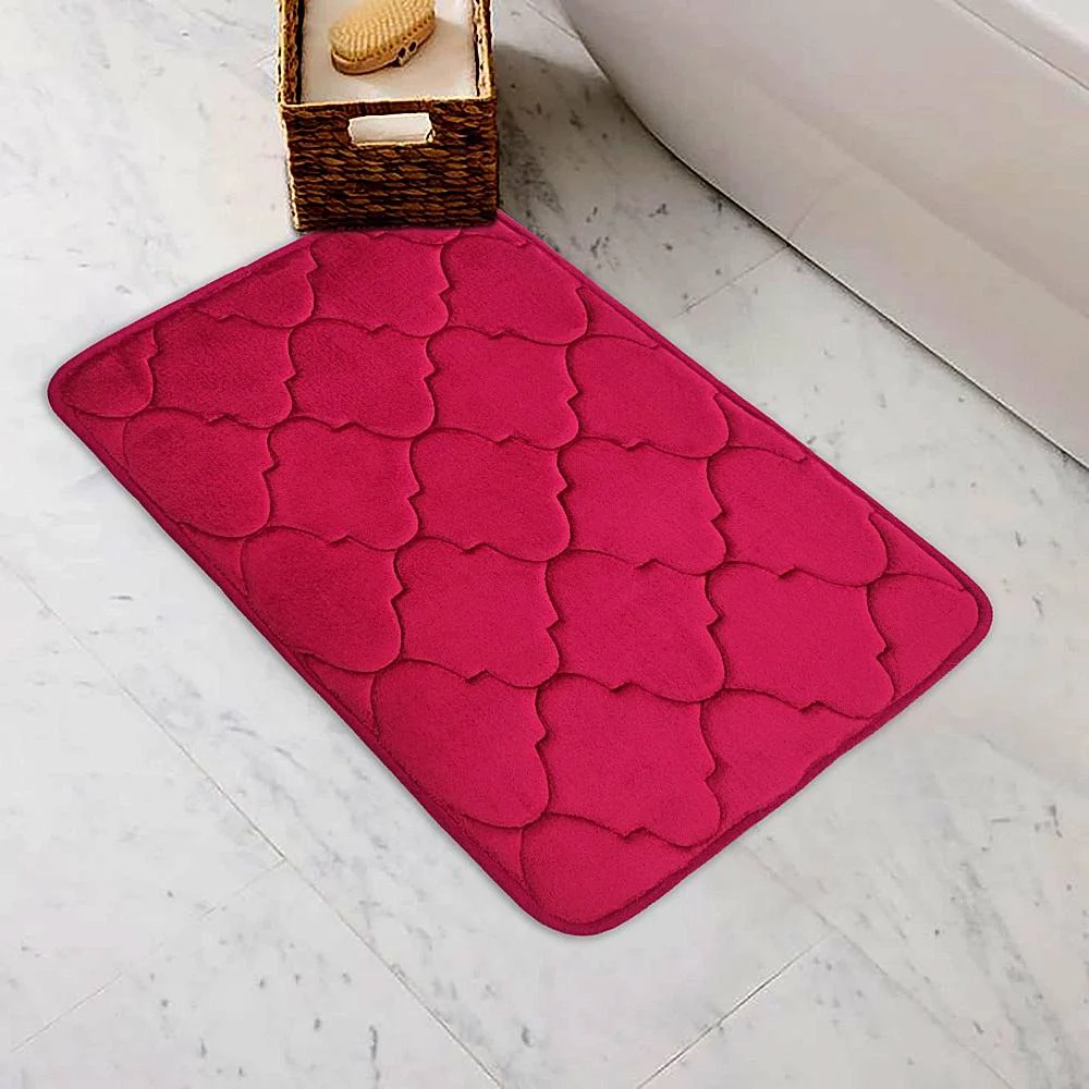 Elegant Weavers Foam Door Mat (Red) - 38x58 cm