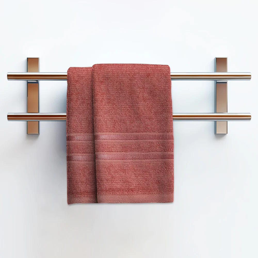 Trident Home Elegance Cl Hand Towel 400 Gsm (Apple Red) 40 x 60 cm - Pack Of 2