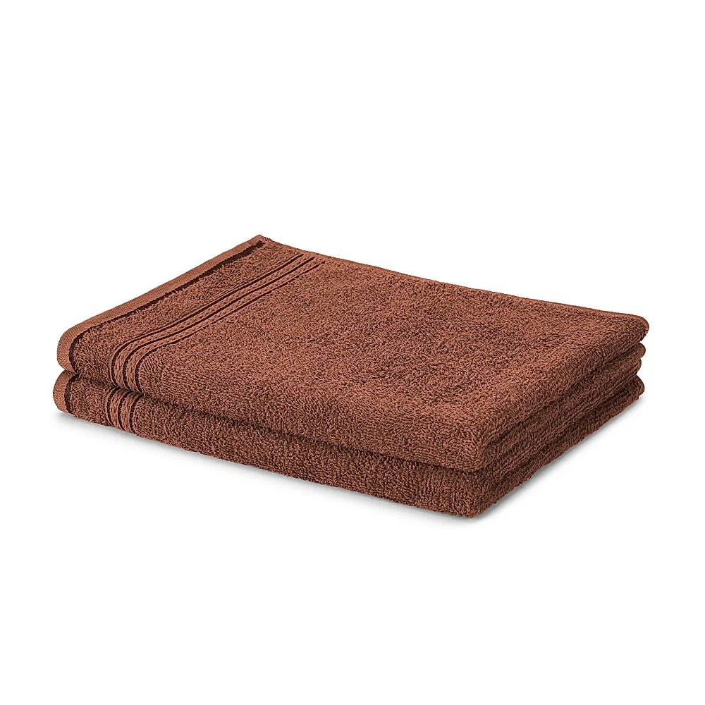 Welspun Glisten Everyday Hand Towel (40 x 60 cm) Pincate - Pack Of 2