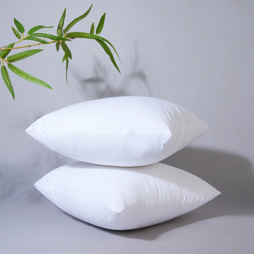 Marque Aura Fibre Cushion (White) 40 x 40 cm - Pack of 2
