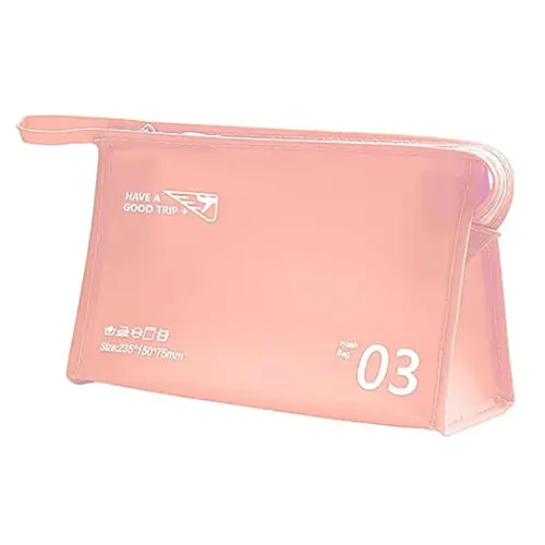 Cortina Cosmetic Organiser Pouch - Apricot