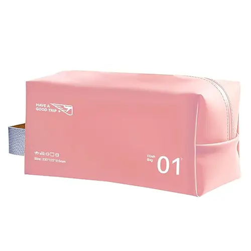 Cortina Cosmetic Organiser Pouch - Baby Pink