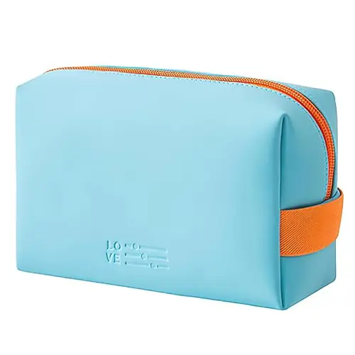 Cortina Cosmetic Organiser Pouch - Light Blue