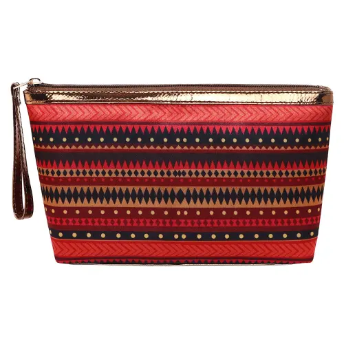 Sabhyata African Tribal Design SP2-05 Multipurpose Pouch (Red)