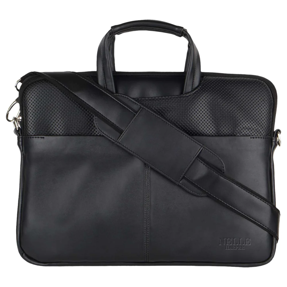 Anna Claire Laptop Bag - Black