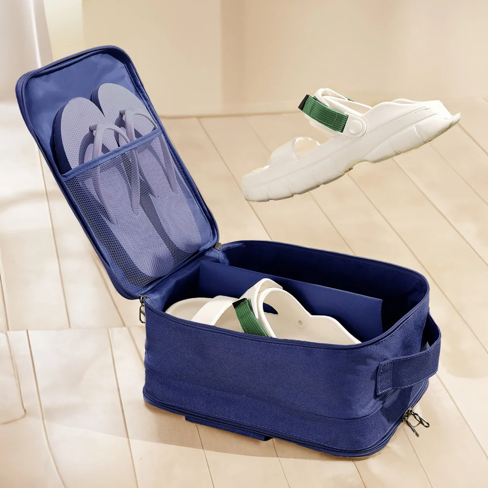Cortina Shoes Organiser Bag D2 - Blue