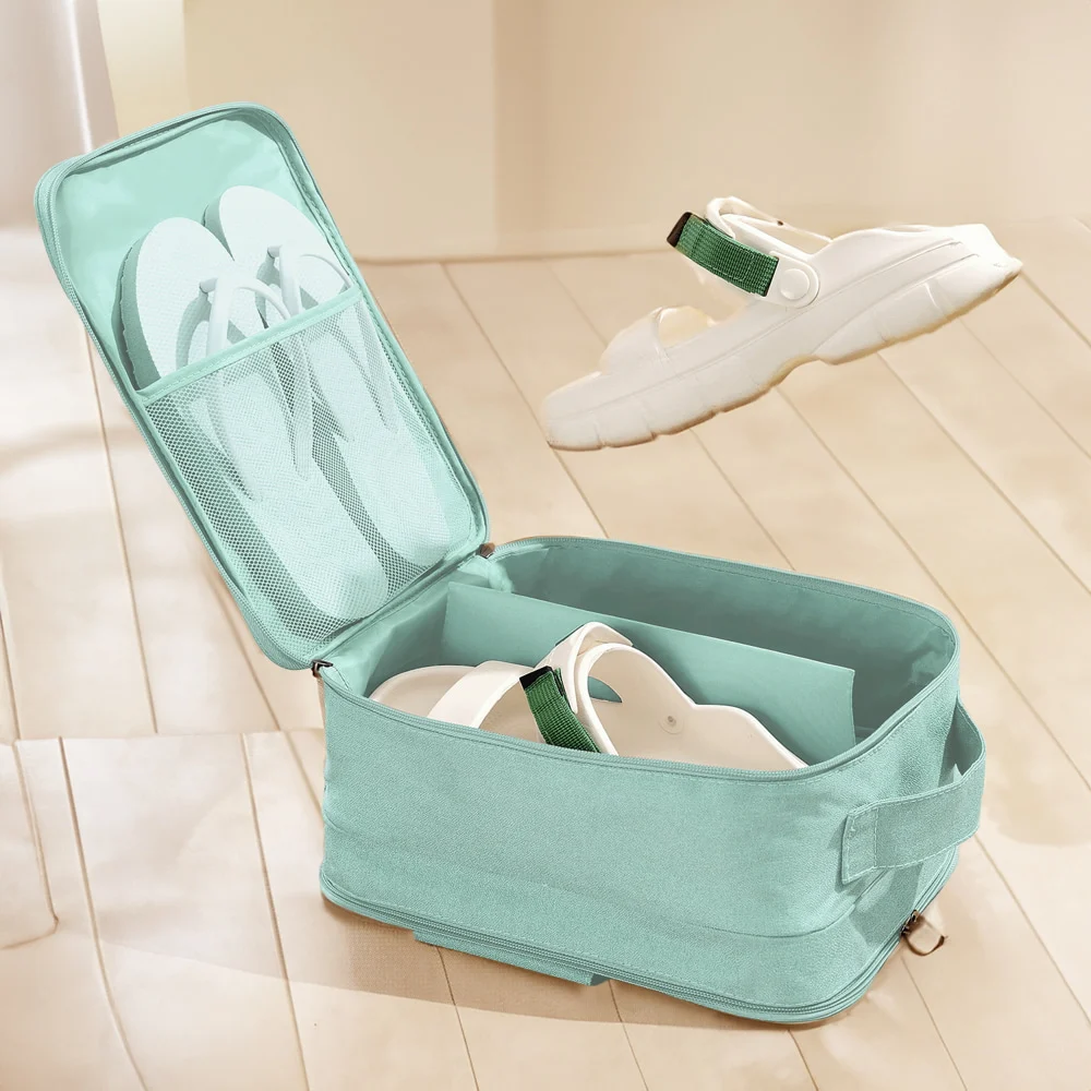 Cortina Shoes Organiser Bag D2 - Green