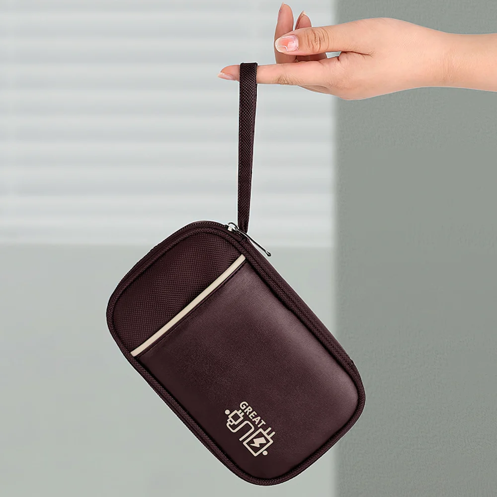 Cortina Mobile Accessories Organiser Pouch D3 - Brown
